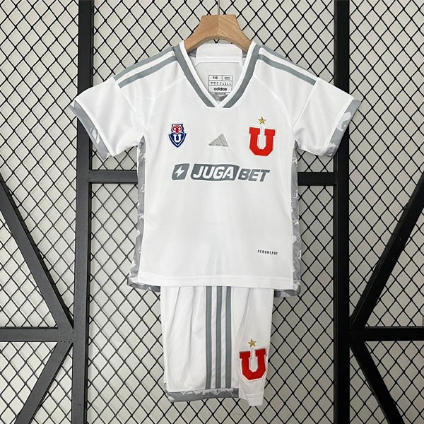 Camiseta Universidad de Chile Replica Segunda Ropa Niño 2024/25